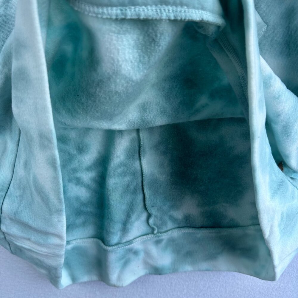 NWT LIVI by Lane Bryant Sweater 14/16 Tie Dye Hood Athleisure Lounge Beach 1X - Picture 6 of 10